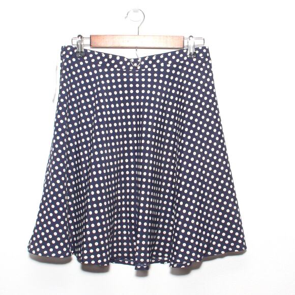 Vintage Polka Dot Skirt Petite Sophisticate Size 12P NWT - Picture 3 of 7